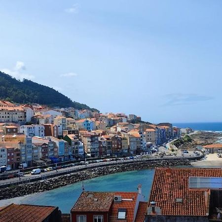 La Casa Del Muro Con Vistas Al Mar Vila A Guarda Exterior foto