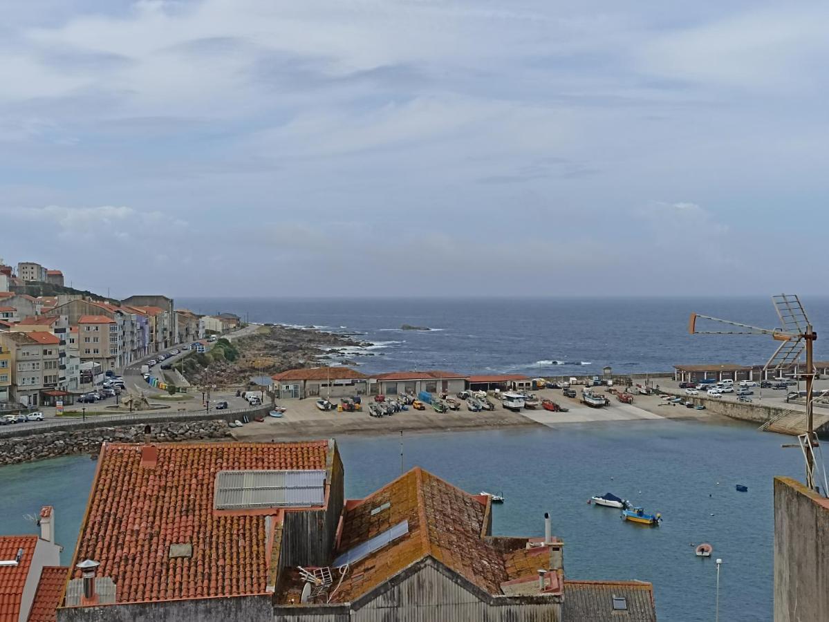 La Casa Del Muro Con Vistas Al Mar Vila A Guarda Exterior foto